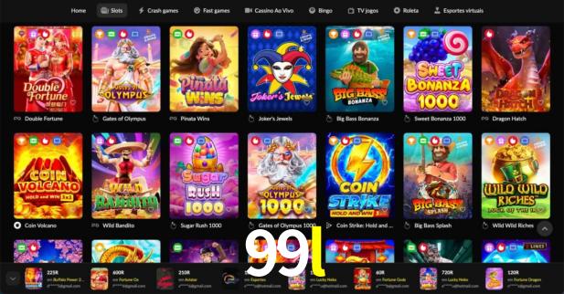 Notificações e promoções
